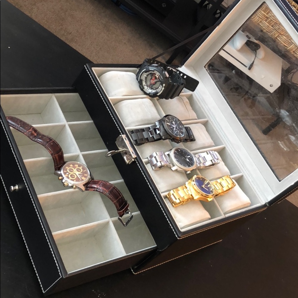Watches with watch box